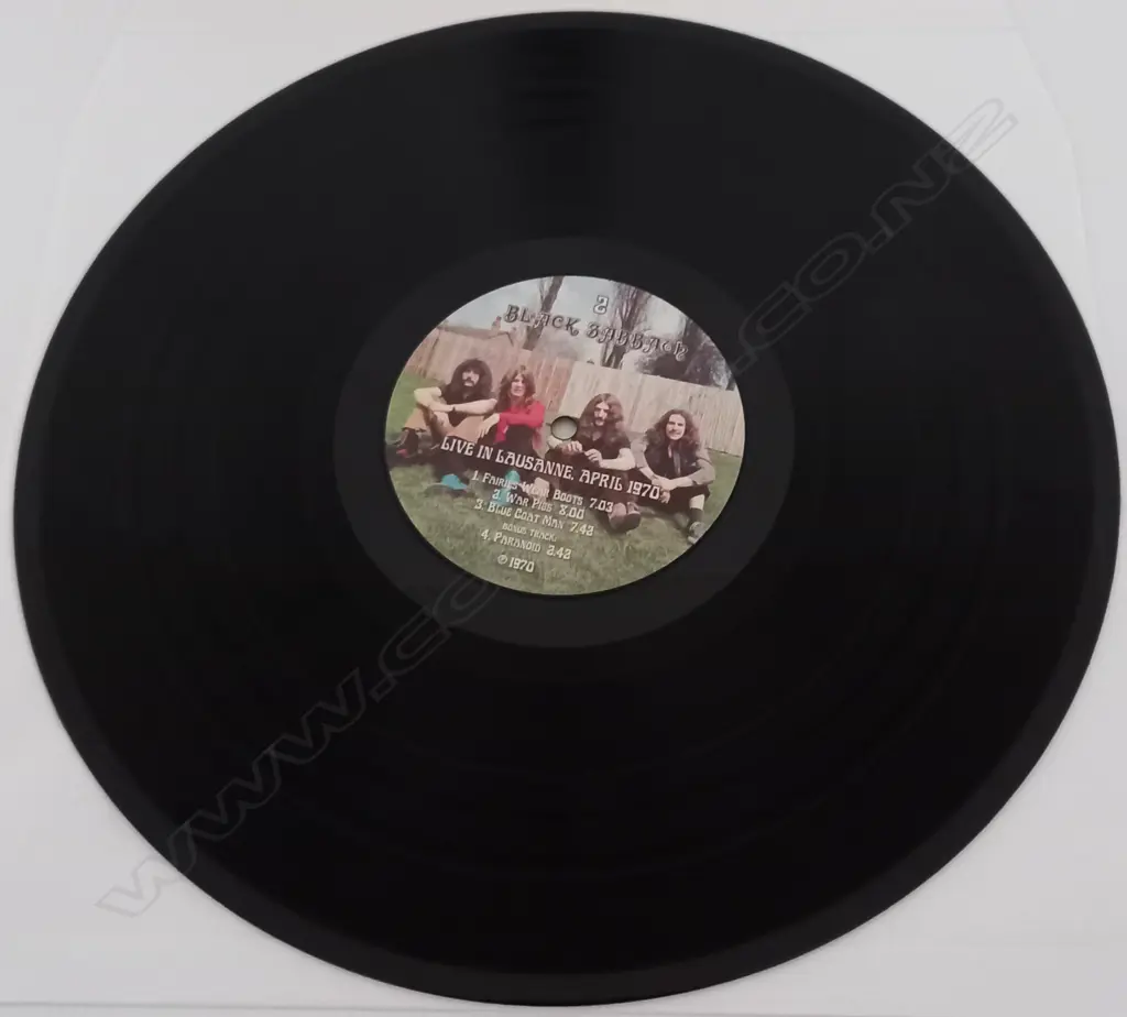 Black Sabbath, Live In Lausanne April 1970 Image 1++